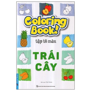 coloring book - tập tô màu - trái cây - Ảnh 2
