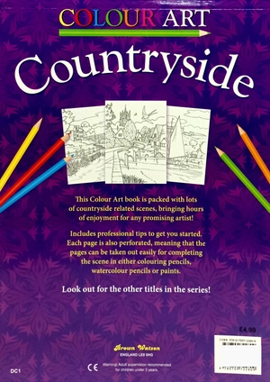 colour art - countryside - creative colouring - Ảnh 6