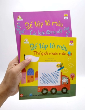 combo - bé tập tô màu (bộ 2 cuốn) - Ảnh 10