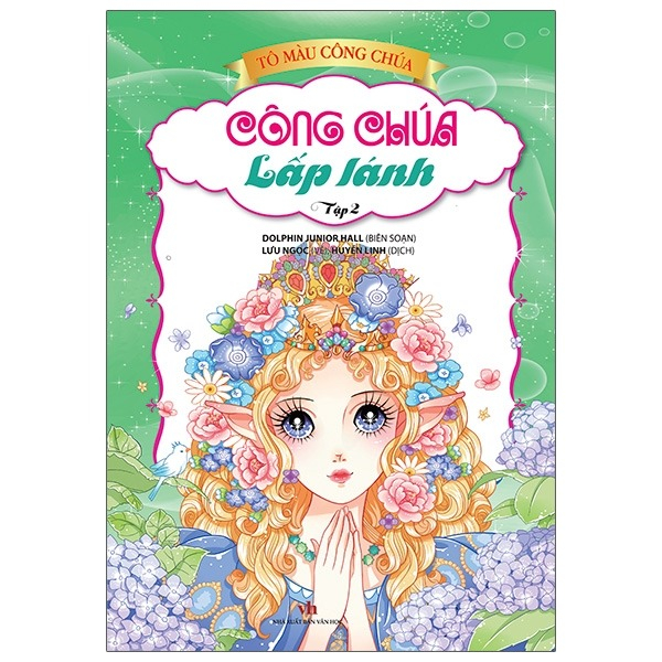 combo bộ 02 sách tô màu công chúa lấp lánh kèm bút sáp màu - Ảnh 3