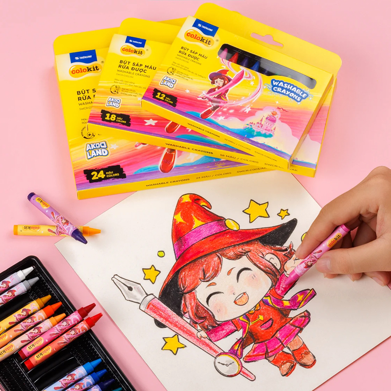 combo bộ 02 sách tô màu công chúa xinh đẹp kèm bút sáp màu - Ảnh 10