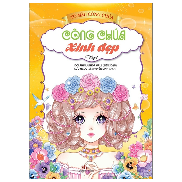 combo bộ 02 sách tô màu công chúa xinh đẹp kèm bút sáp màu - Ảnh 2