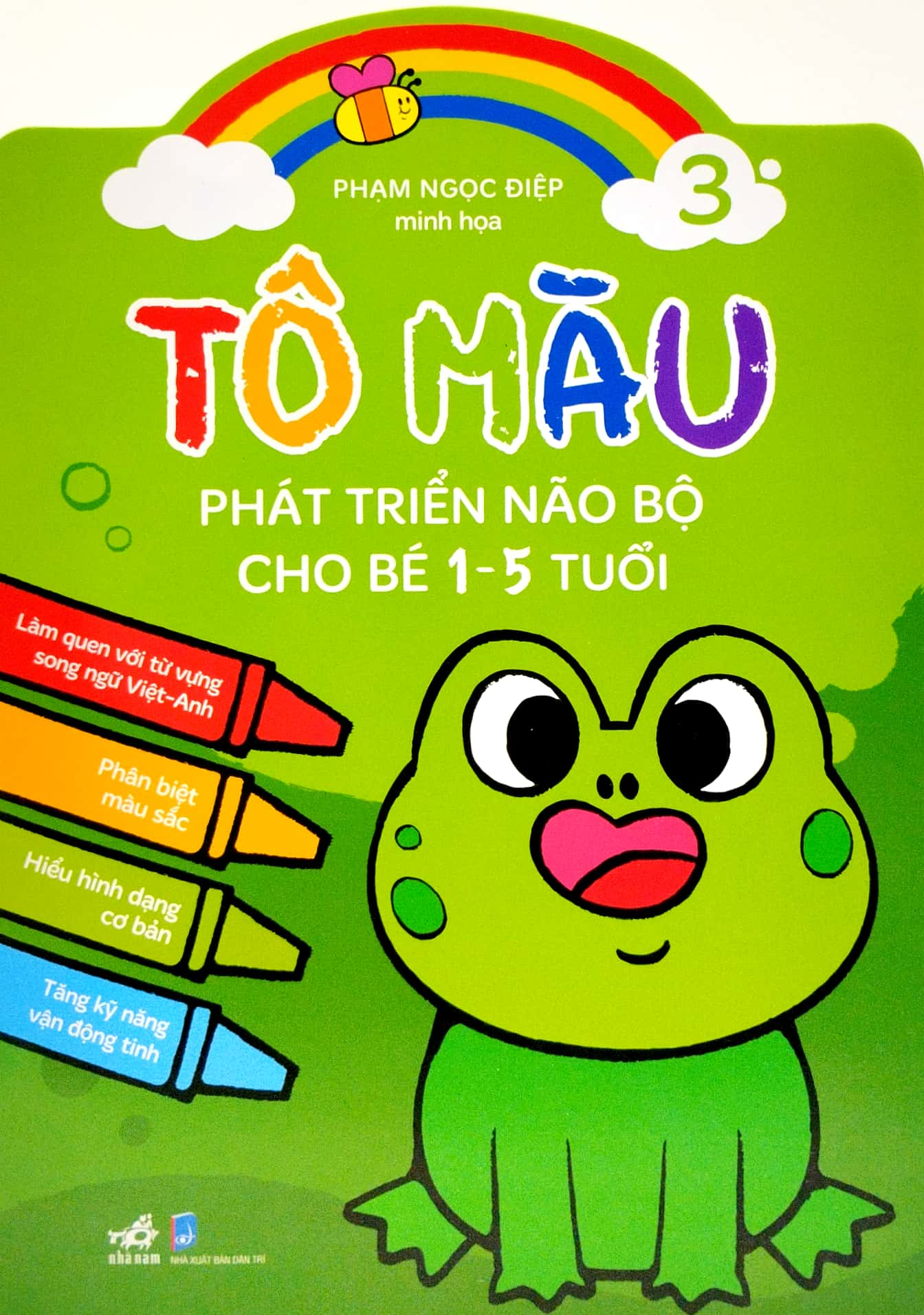combo bộ tô màu phát triển trí não 10 cuốn + bút sáp màu - Ảnh 3