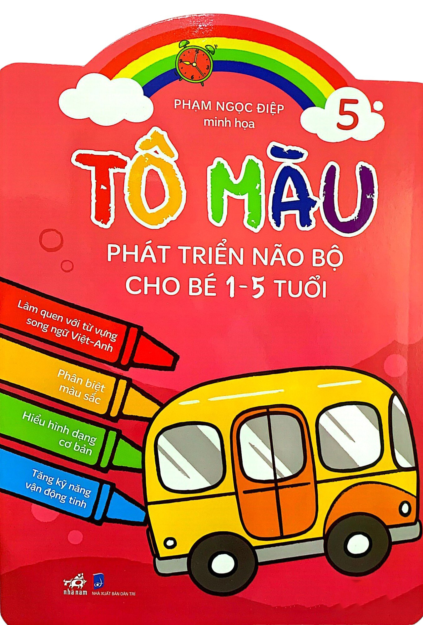 combo bộ tô màu phát triển trí não 10 cuốn + bút sáp màu - Ảnh 6