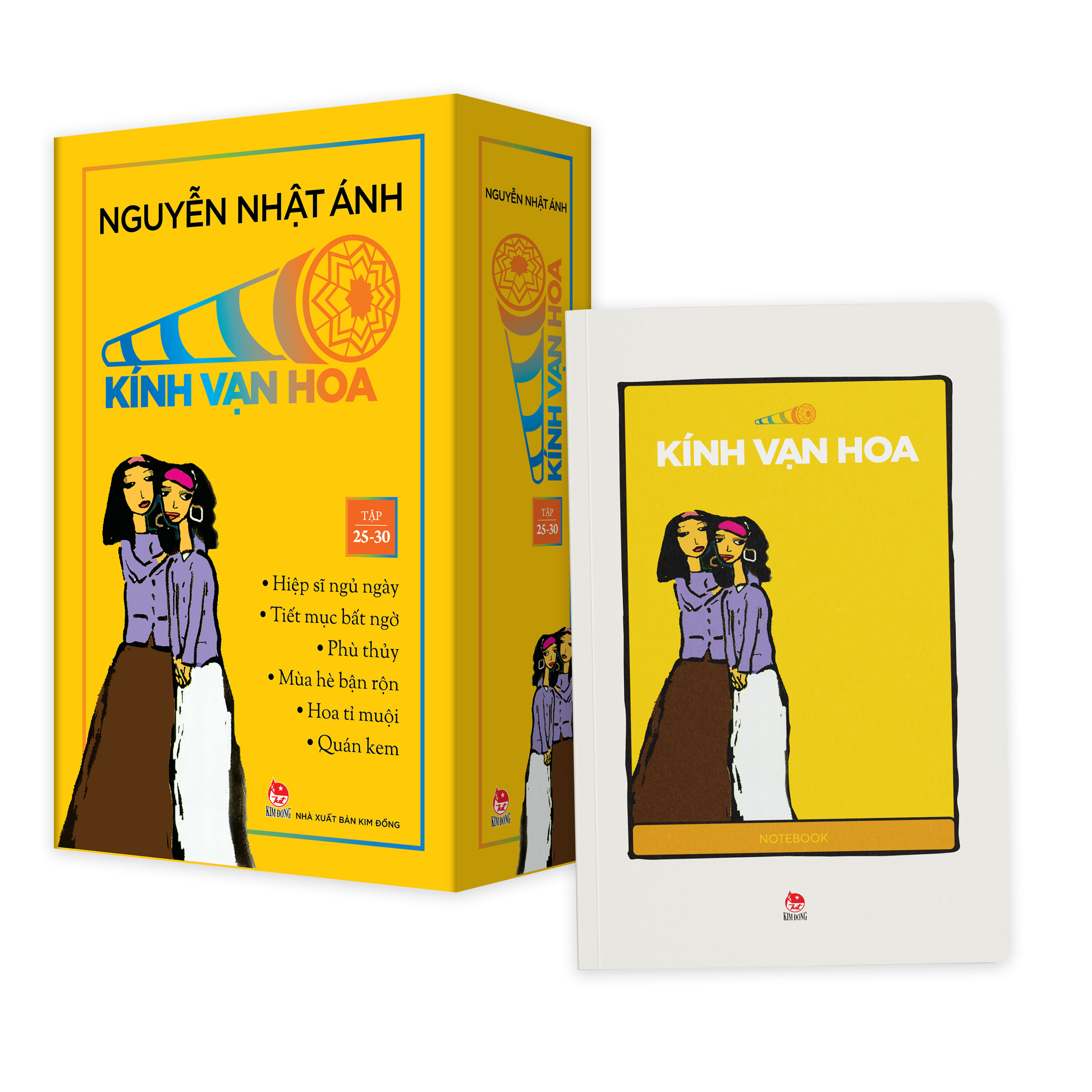 Combo Boxset Kính Vạn Hoa - Bộ Kỉ Niệm 30 Năm: Box 1 - 9 (Bộ 9 Hộp) - Tặng Kèm 9 Sổ Tay Kính Vạn Hoa + 1 Túi Vải Canvas Kính Vạn Hoa - Ảnh 9