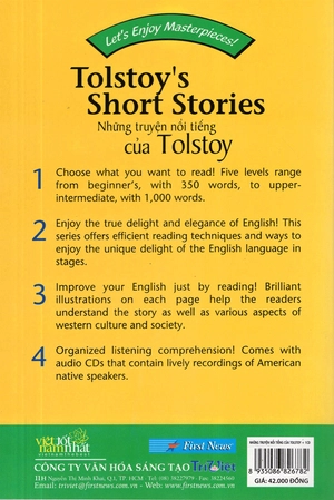combo happy reader: tolstoy's short stories (sách kèm cd) - Ảnh 14