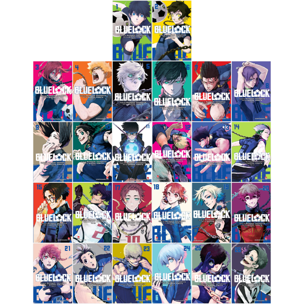 Combo Manga - BlueLock: Tập 1 - 26 (Bộ 26 Tập)