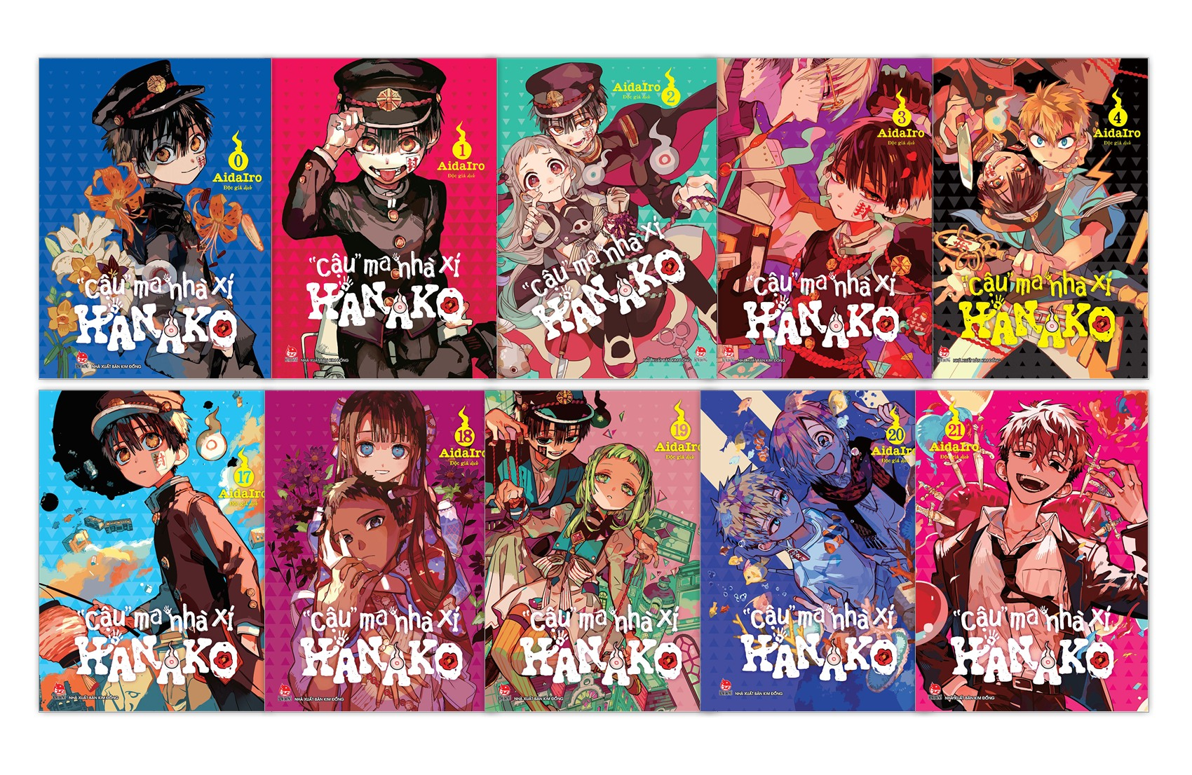 Combo Manga - "Cậu" Ma Nhà Xí Hanako: Tập 0 - 21 (Bộ 22 Tập) (Tái Bản 2025) - Ảnh 2