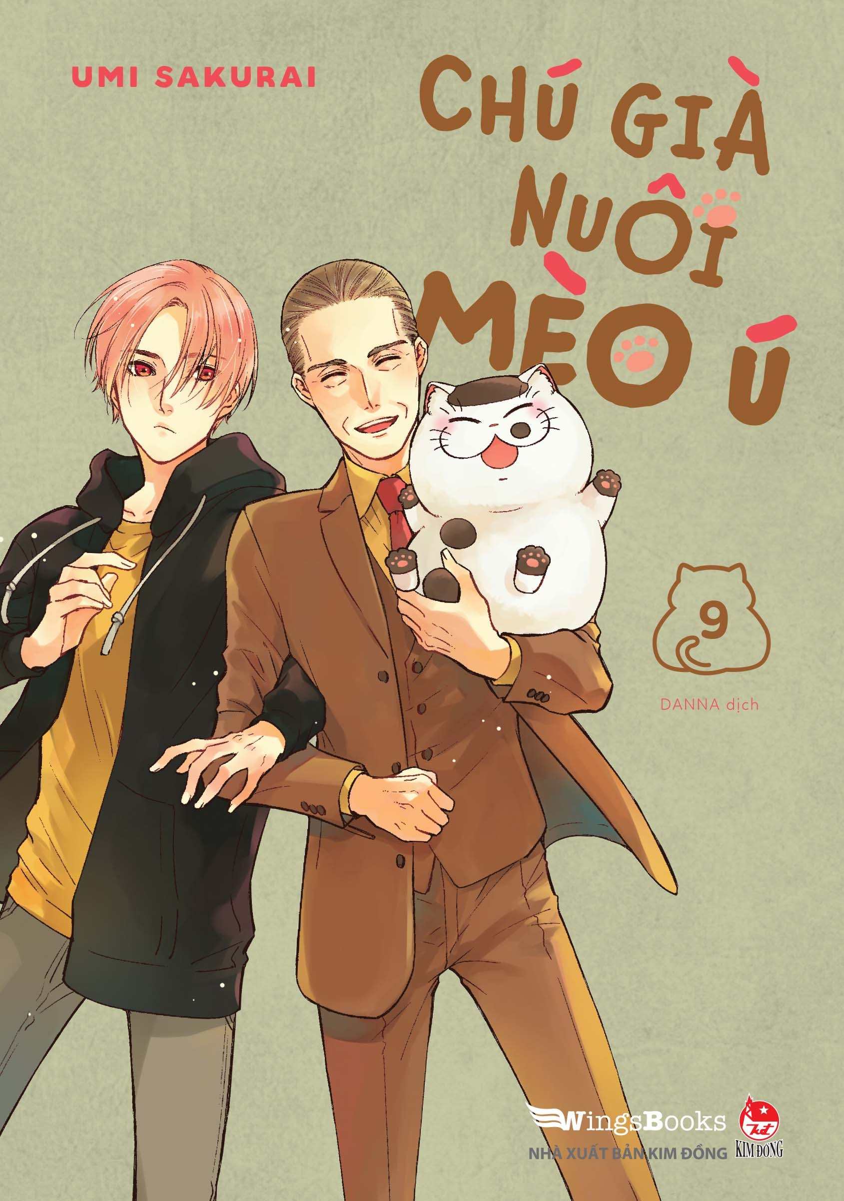 combo manga - chú già nuôi mèo ú: tập 1 - 10 (bộ 10 tập) - Ảnh 10