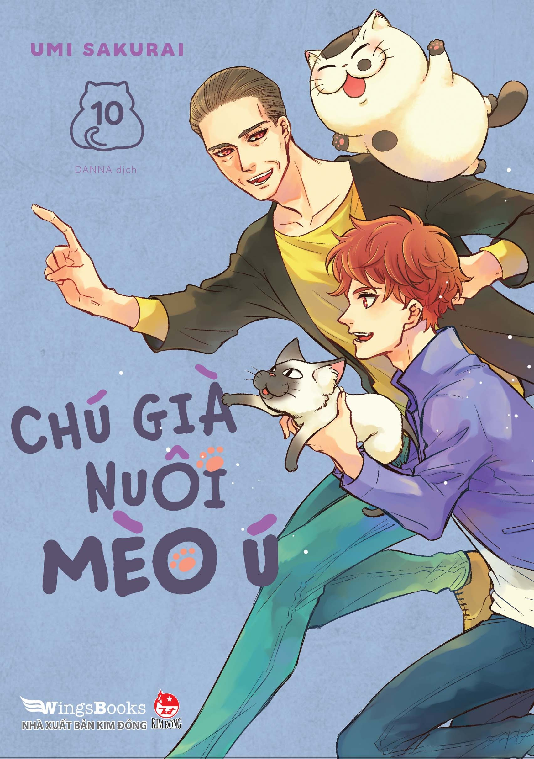 combo manga - chú già nuôi mèo ú: tập 1 - 10 (bộ 10 tập) - Ảnh 11