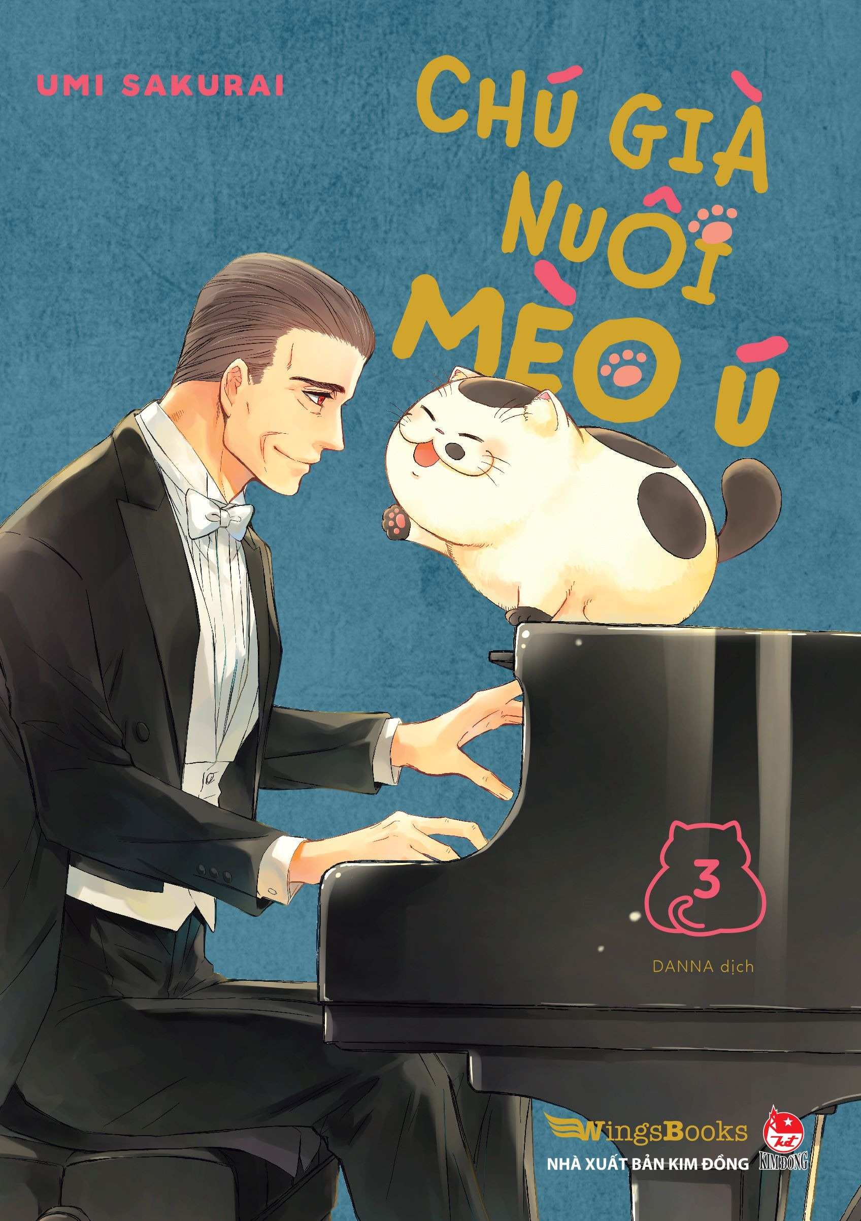 combo manga - chú già nuôi mèo ú: tập 1 - 10 (bộ 10 tập) - Ảnh 3