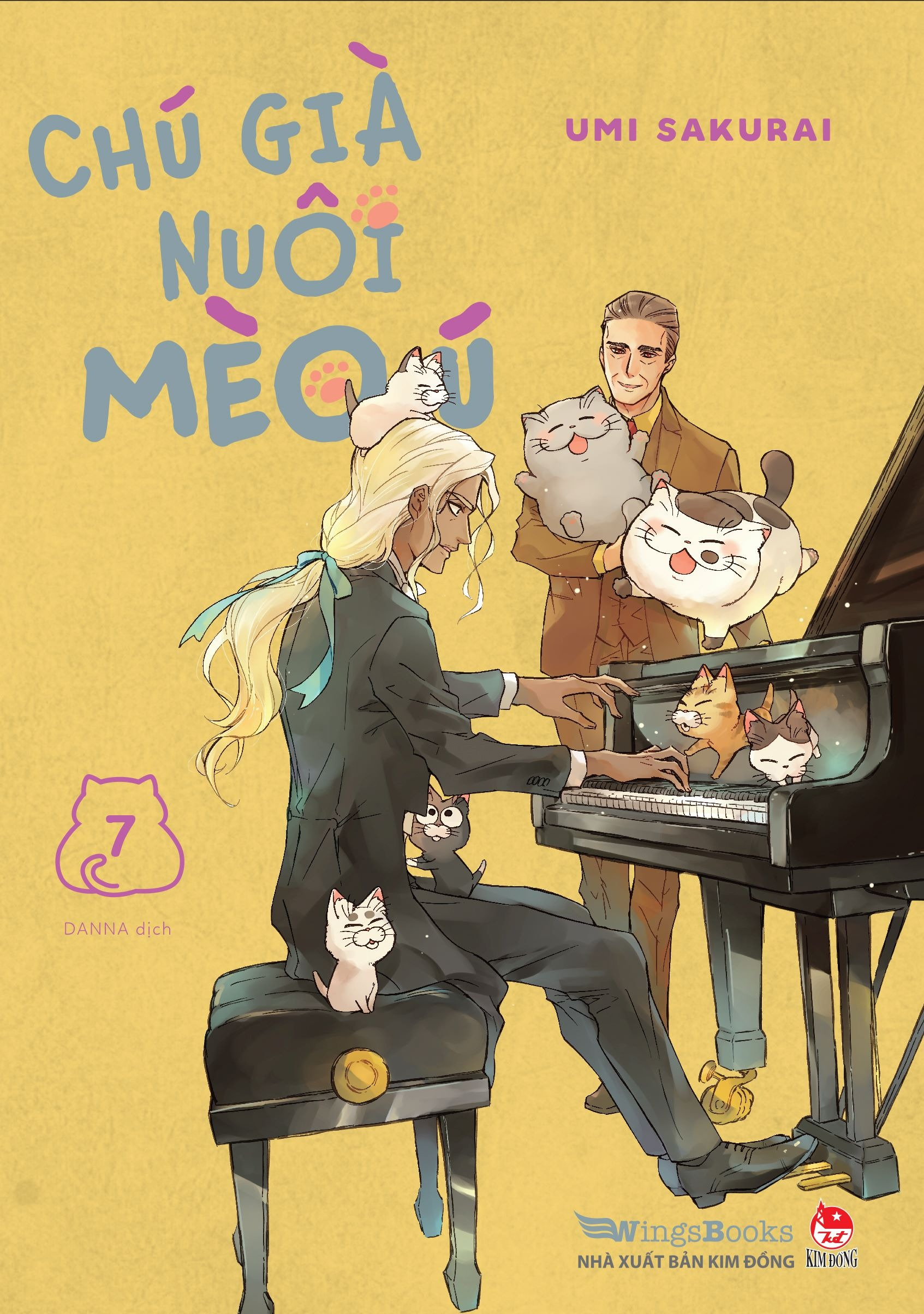 combo manga - chú già nuôi mèo ú: tập 1 - 10 (bộ 10 tập) - Ảnh 8