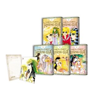 combo manga - dấu ấn hoàng gia: tập 1 - 5 (bộ 5 tập) - tặng kèm postcard - Ảnh 2