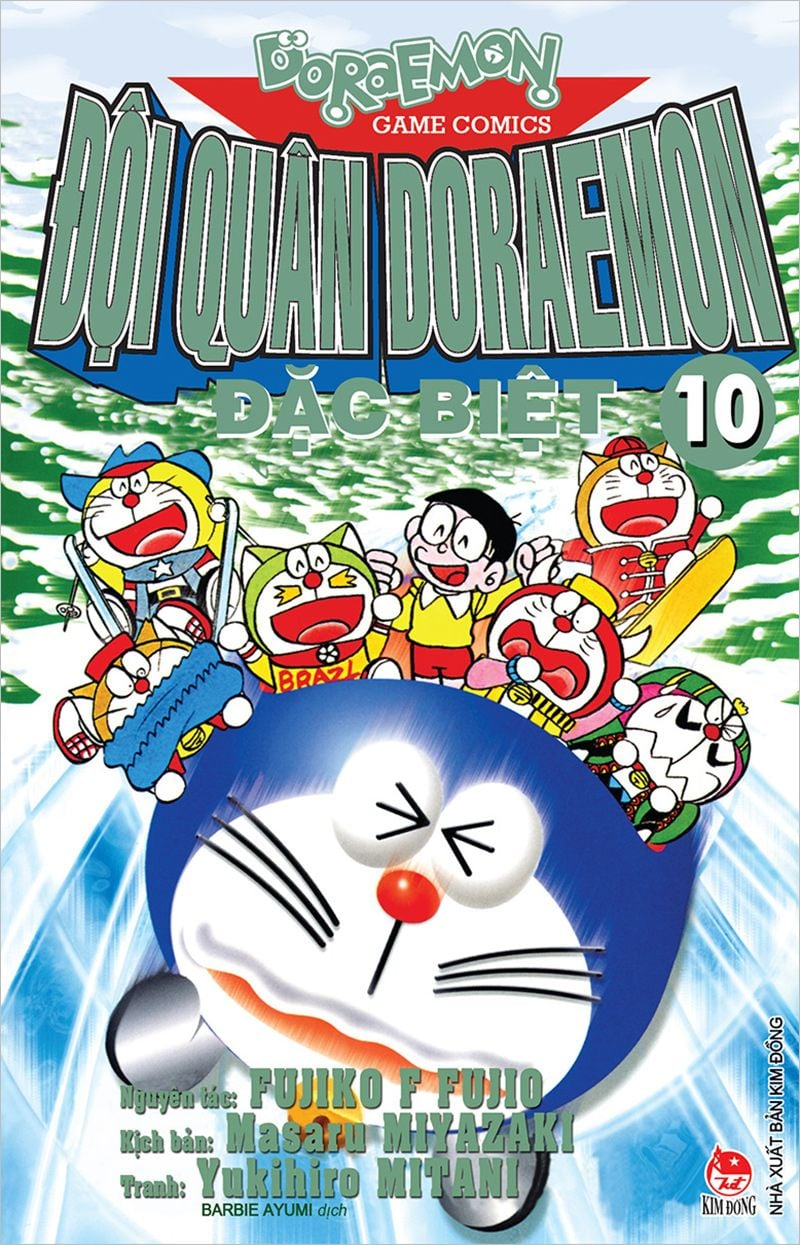 combo manga - đội quân doraemon đặc biệt: tập 1 - 12 (bộ 12 tập) - Ảnh 11