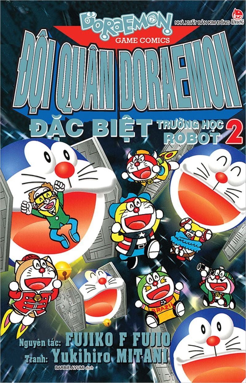 combo manga - đội quân doraemon đặc biệt - trường học robot: tập 1 - 3 (bộ 3 tập) - Ảnh 3