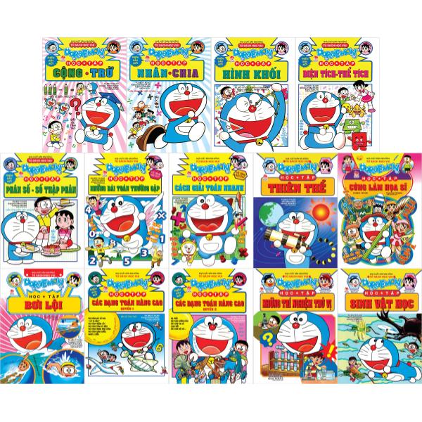 Combo Manga - Doraemon Học Tập (Bộ 14 Cuốn)
