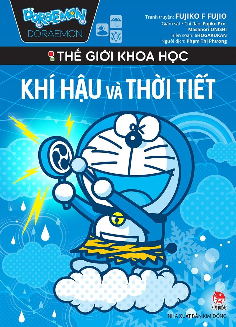 combo manga - doraemon - thế giới khoa học (bộ 5 tập) - Ảnh 2