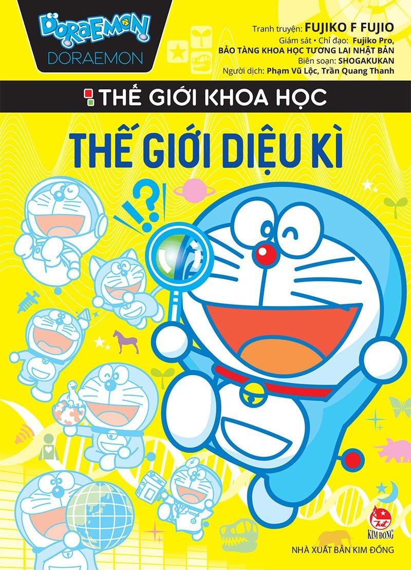 combo manga - doraemon - thế giới khoa học (bộ 5 tập) - Ảnh 5