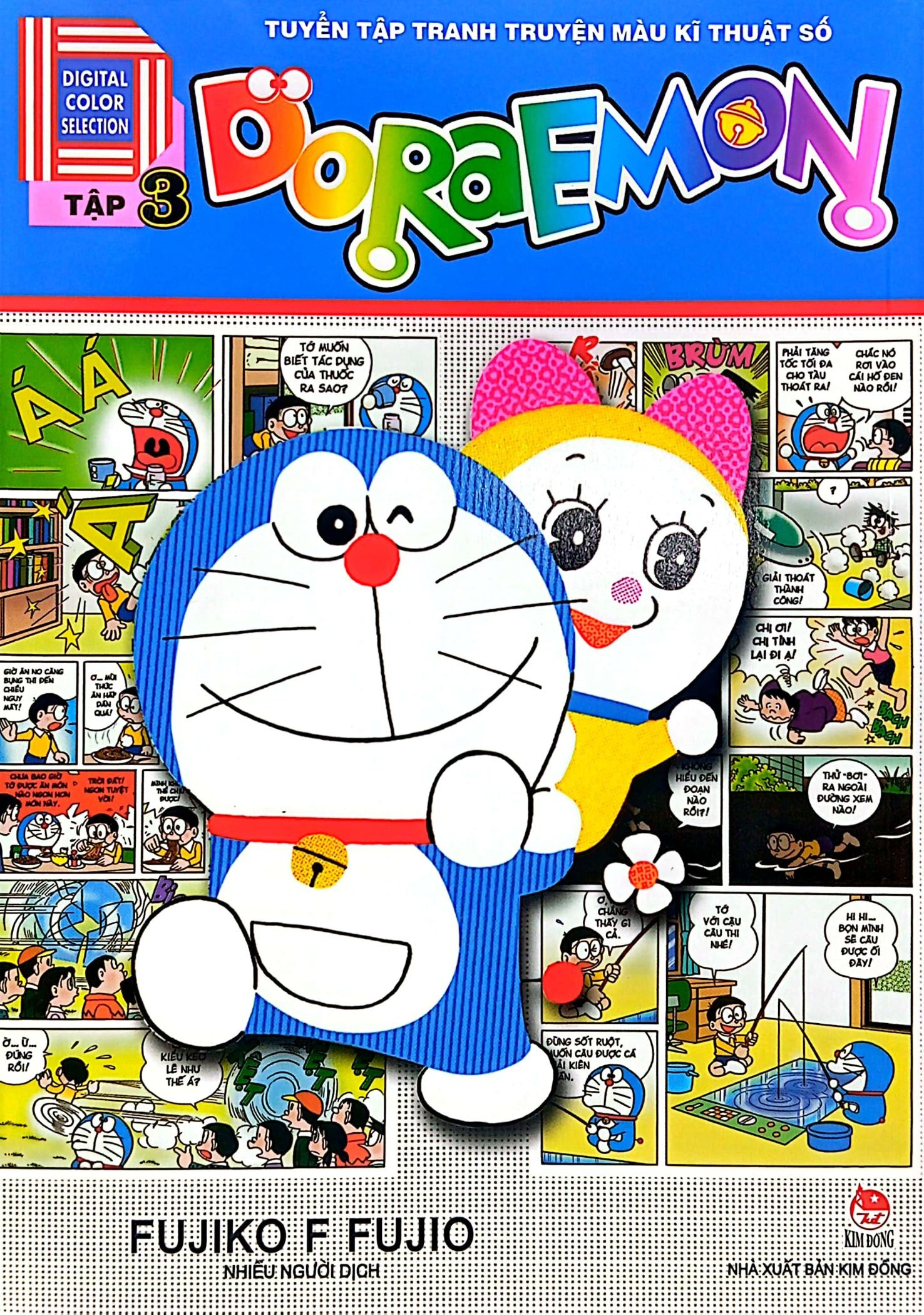 combo manga - doraemon - tuyển tập tranh truyện màu kĩ thuật số: tập 1 - 6 (bộ 6 tập) - Ảnh 2