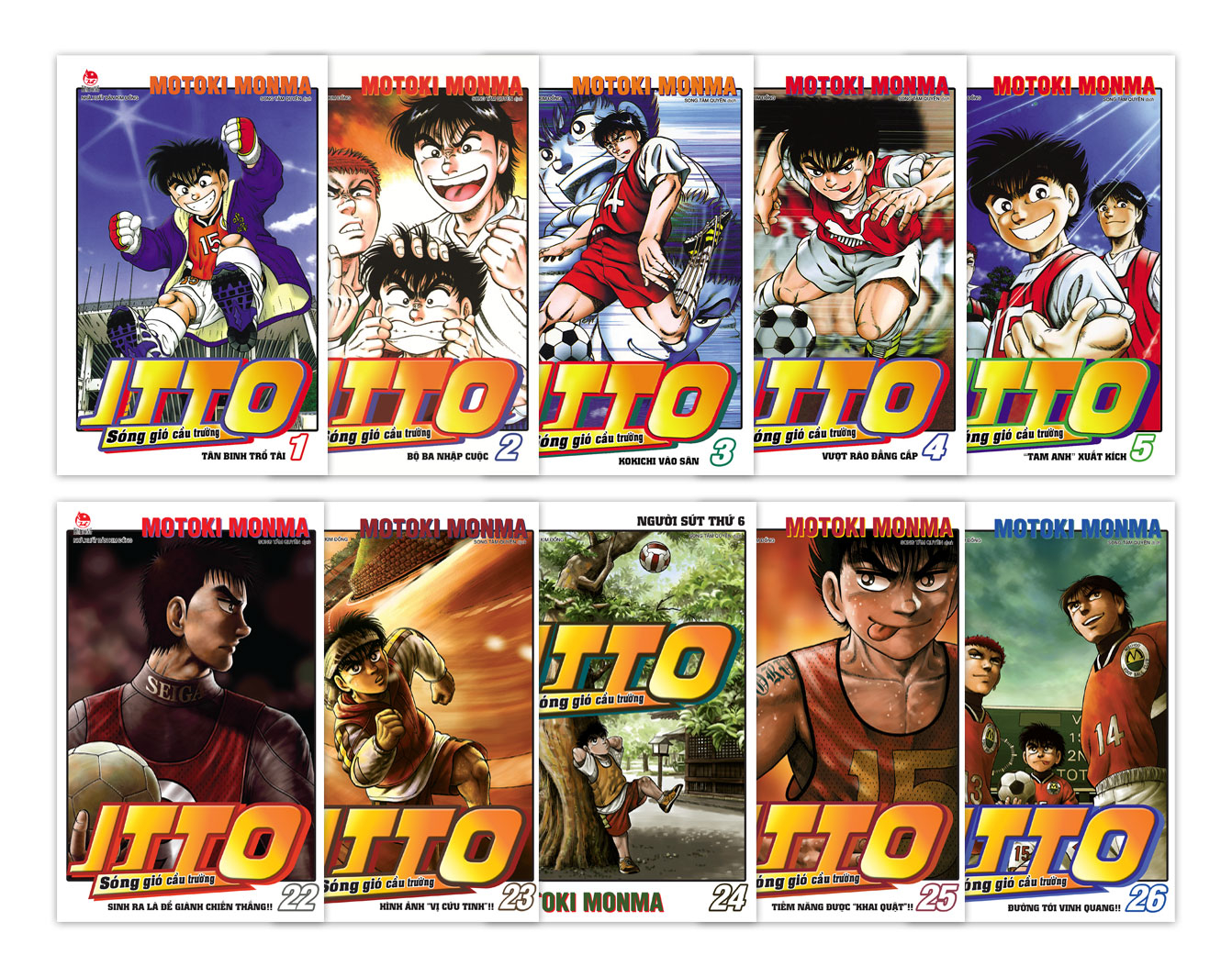 Combo Manga - Itto - Sóng Gió Cầu Trường: Tập 1 - 26 (Bộ 26 Tập) (Tái Bản 2025) - Ảnh 2