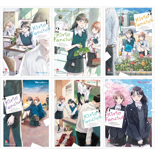 Combo Manga - Kirio Fanclub: Tap 1 - 6 (Bo 6 Tap)