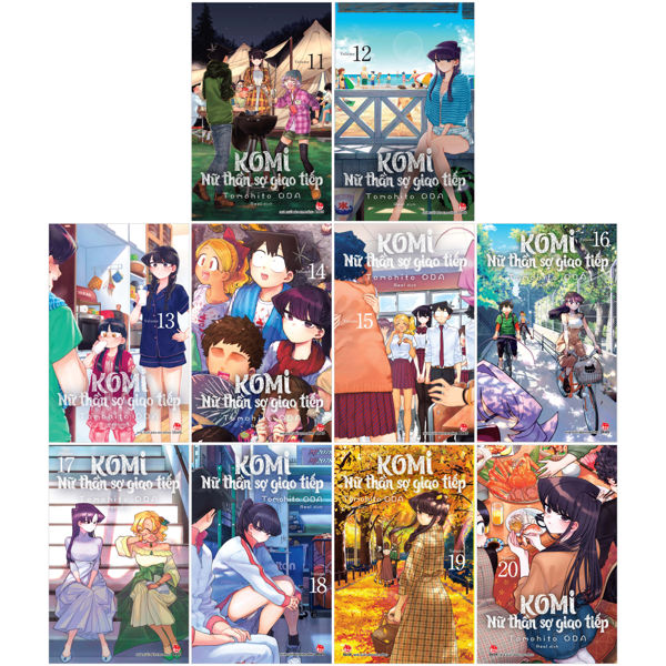Combo Manga - Komi - Nữ Thần Sợ Giao Tiếp: Tập 11 - 20 (Bộ 10 Tập)