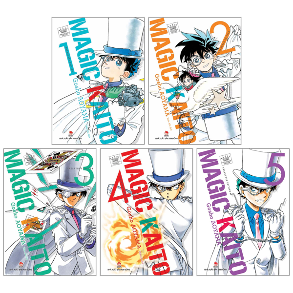 Combo Manga - Magic Kaito: Tập 1 - 5 (Bộ 5 Tập) (Tái Bản 2025)