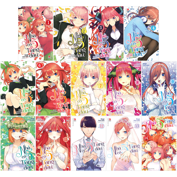 Combo Manga - Nhà Có 5 Nàng Dâu: Tập 1 - 14 (Bộ 14 Tập)