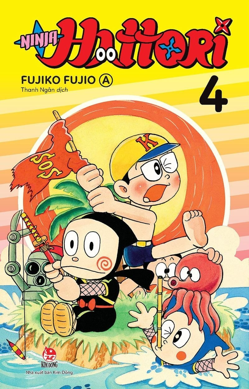 combo manga - ninja hattori: tập 1 - 4 (bộ 4 tập) - Ảnh 5