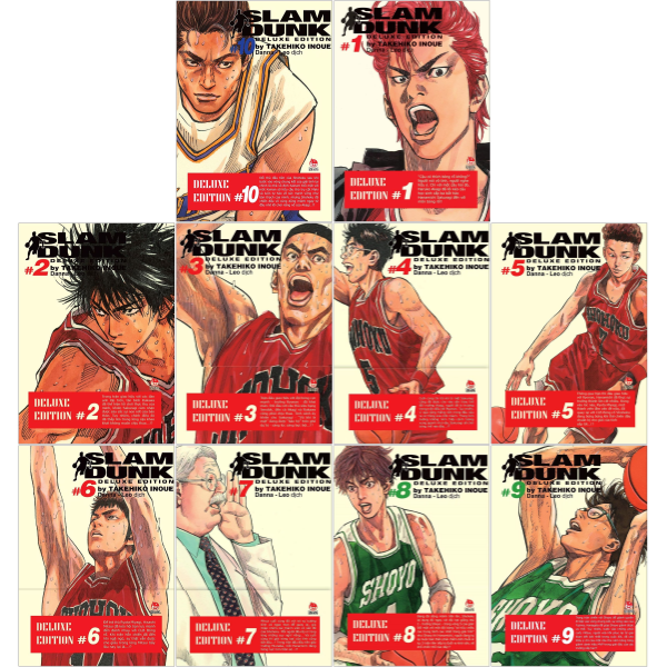 Combo Manga - Slam Dunk - Deluxe Edition: Tập 1 - 10 (Bộ 10 Tập)