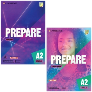 combo prepare a2 level 2: student's book + workbook with audio download