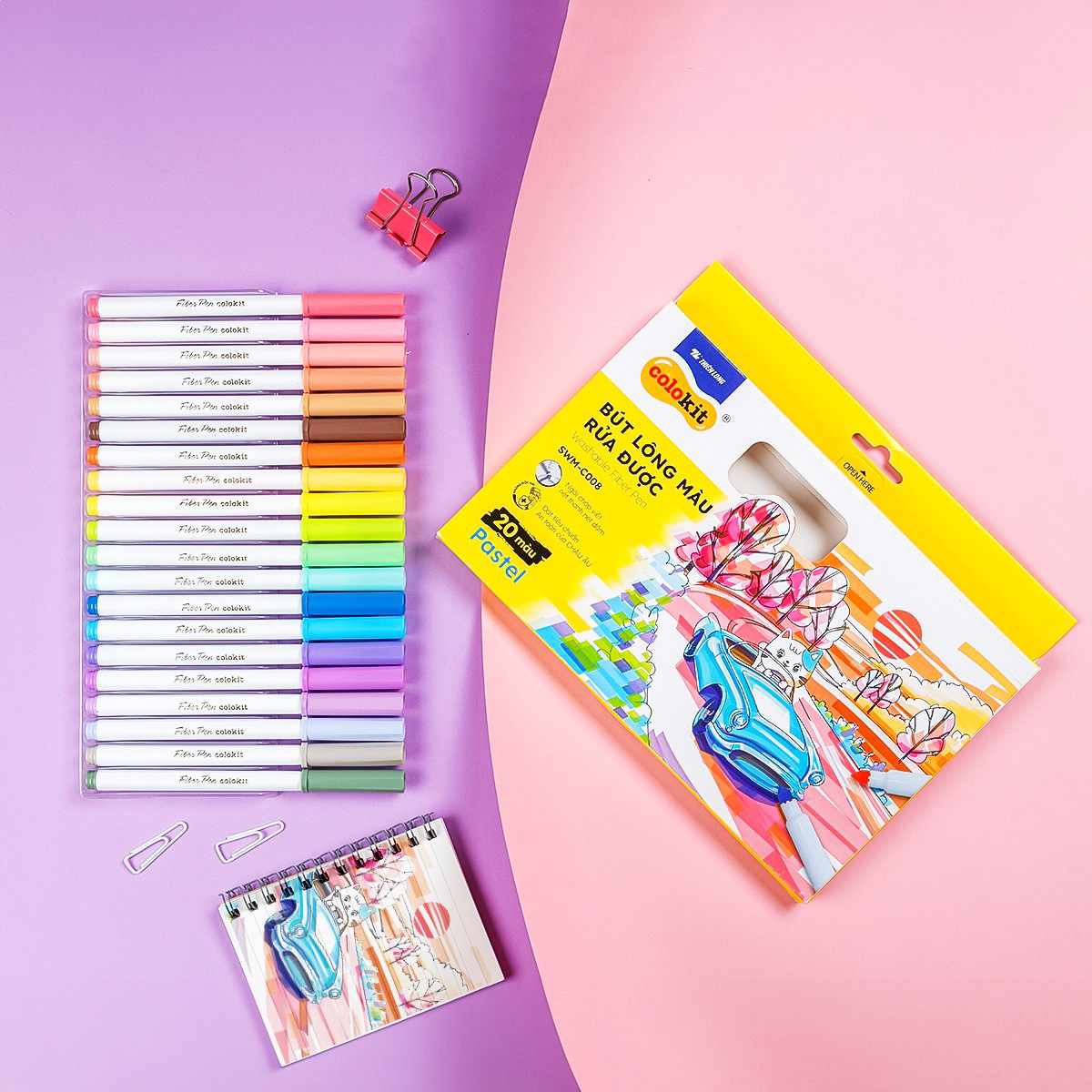 combo quà tặng tô màu bé gái - combo 2 - Ảnh 10