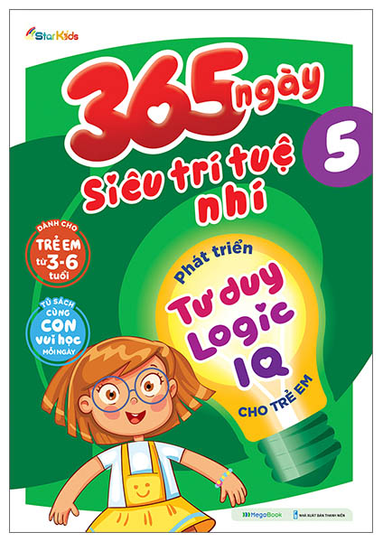 combo sách 365 ngày siêu trí tuệ nhí - phát triển tư duy logic iq cho trẻ em (bộ 5 cuốn) - Ảnh 2