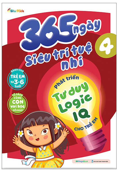 combo sách 365 ngày siêu trí tuệ nhí - phát triển tư duy logic iq cho trẻ em (bộ 5 cuốn) - Ảnh 5