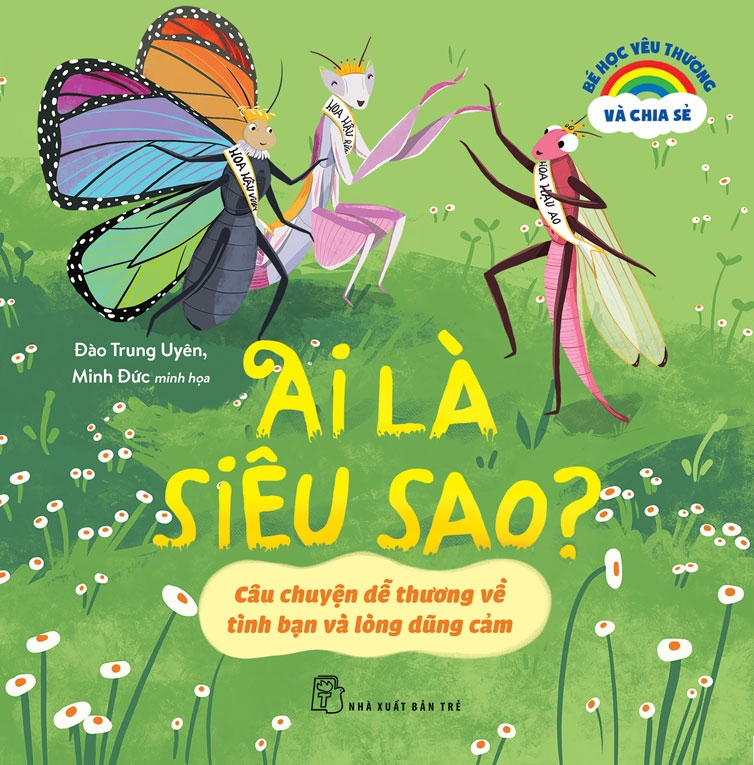 combo sách bé học yêu thương và chia sẻ - ai là siêu sao? + bảy bông hoa của gấu con + cho khủng long chơi với! (bộ 3 cuốn) - Ảnh 2