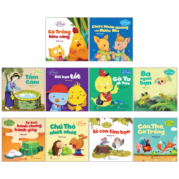 combo sách bé tập kể chuyện 2 (bộ 10 cuốn) - Ảnh 2