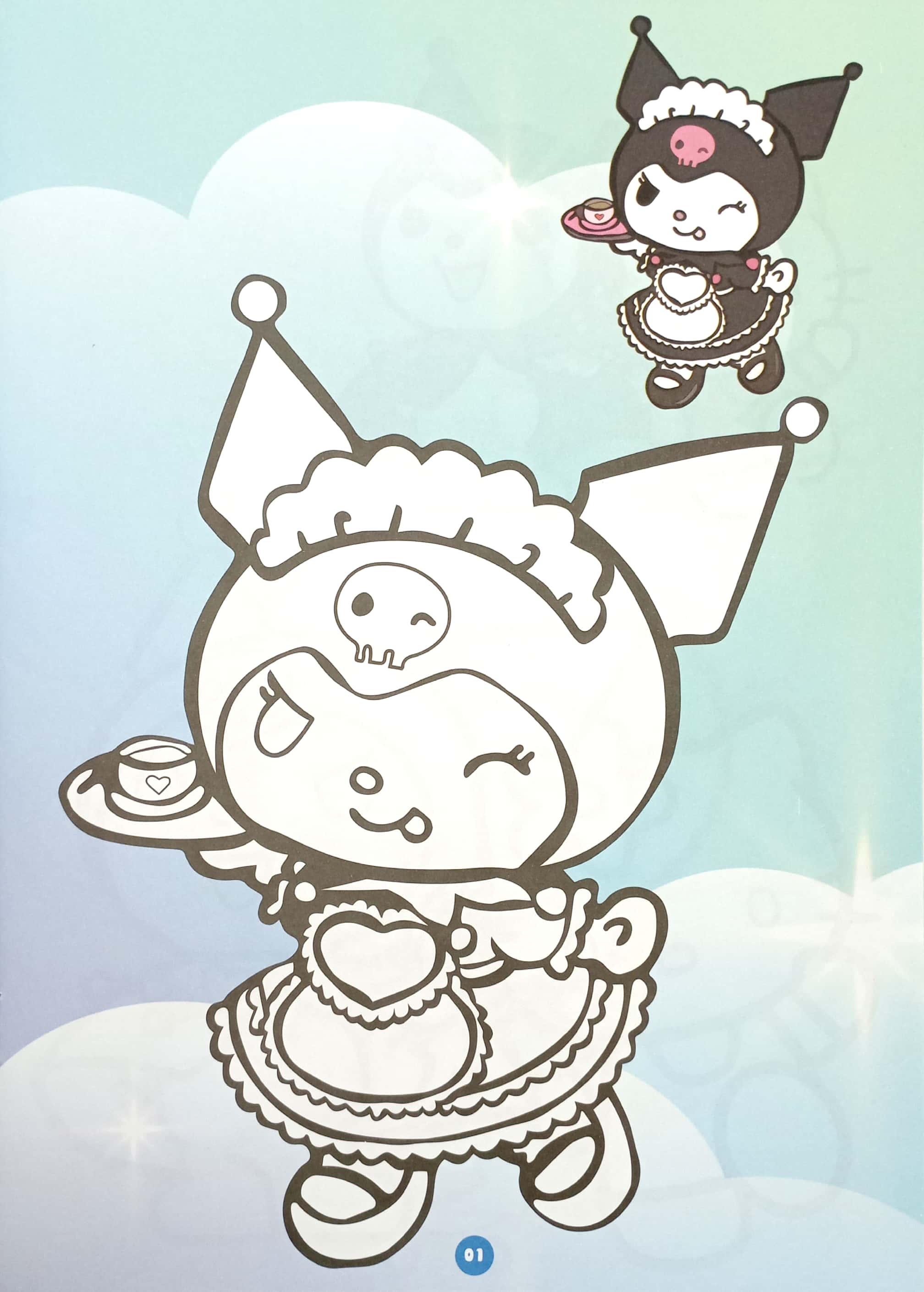 combo sách bé tô màu hello kitty (bộ 3 cuốn) - Ảnh 7