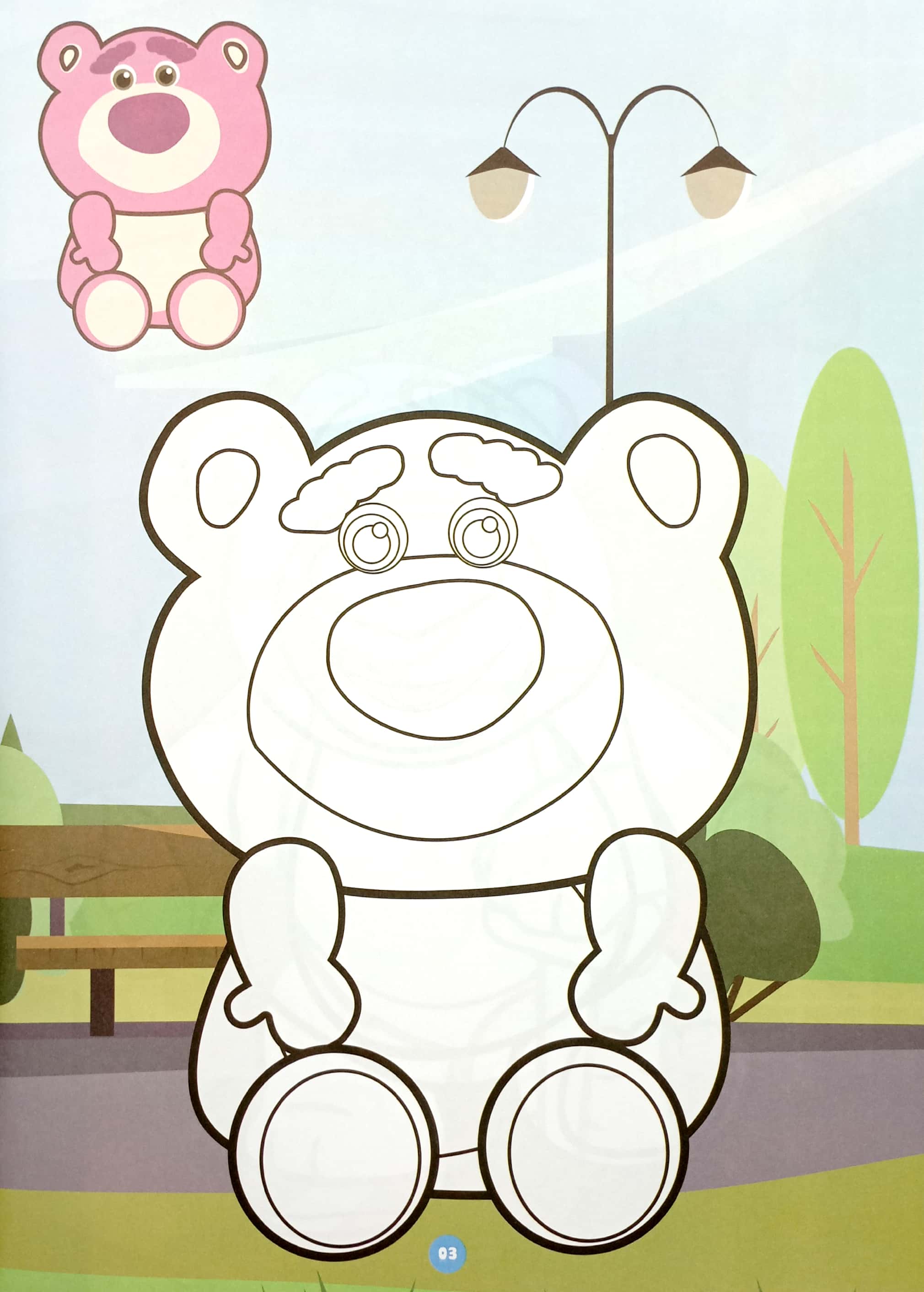 combo sách bé tô màu lotso (bộ 4 cuốn) - Ảnh 5