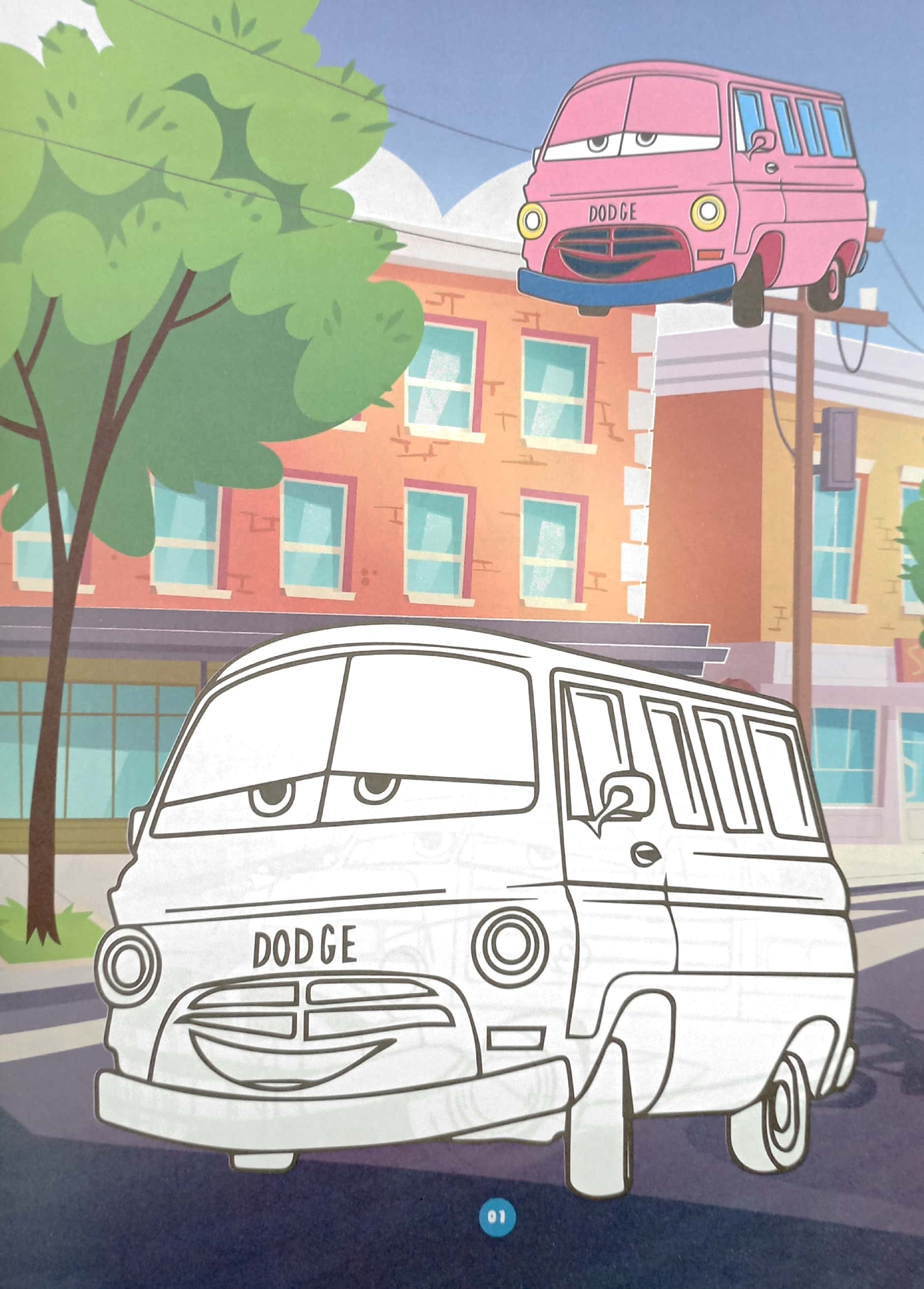 combo sách bé tô màu - vương quốc xe hơi (bộ 4 cuốn) - Ảnh 11