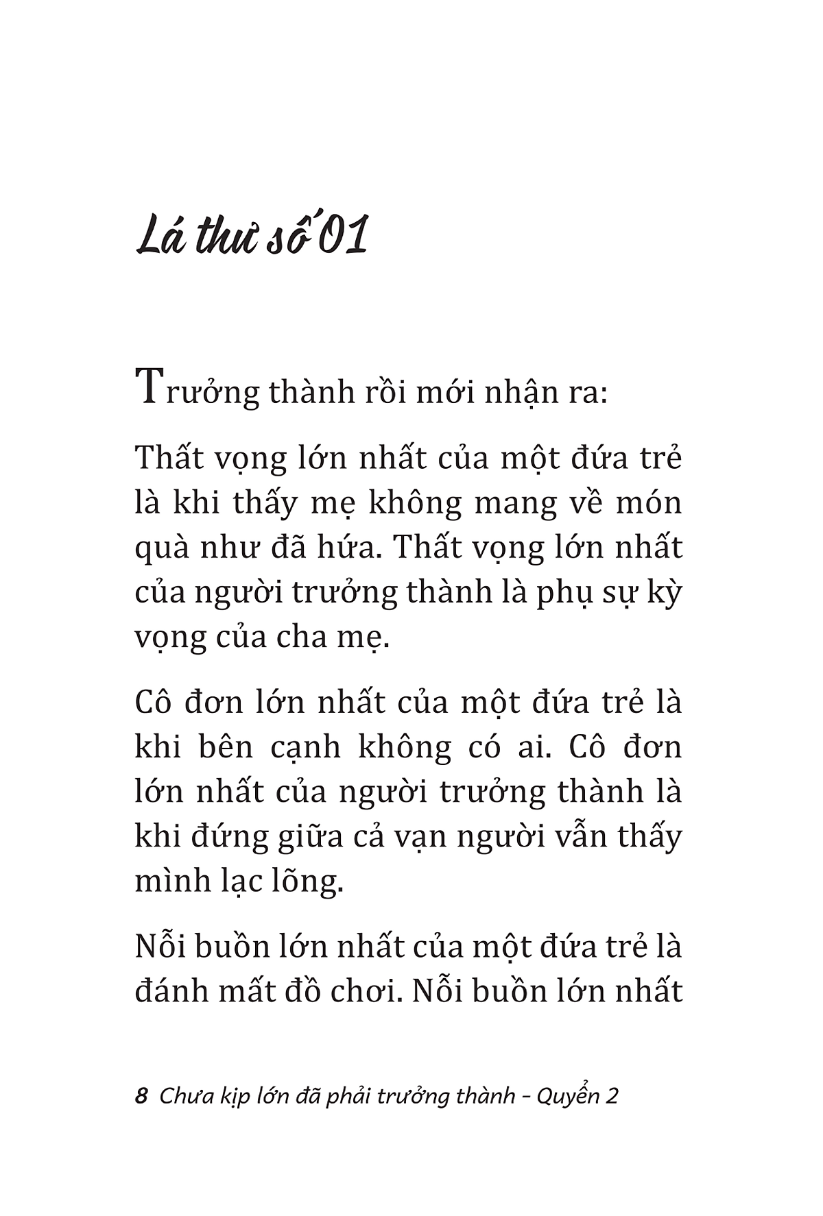 combo sách chưa kịp lớn đã phải trưởng thành - quyển 1 + quyển 2 (bộ 2 cuốn) - Ảnh 10