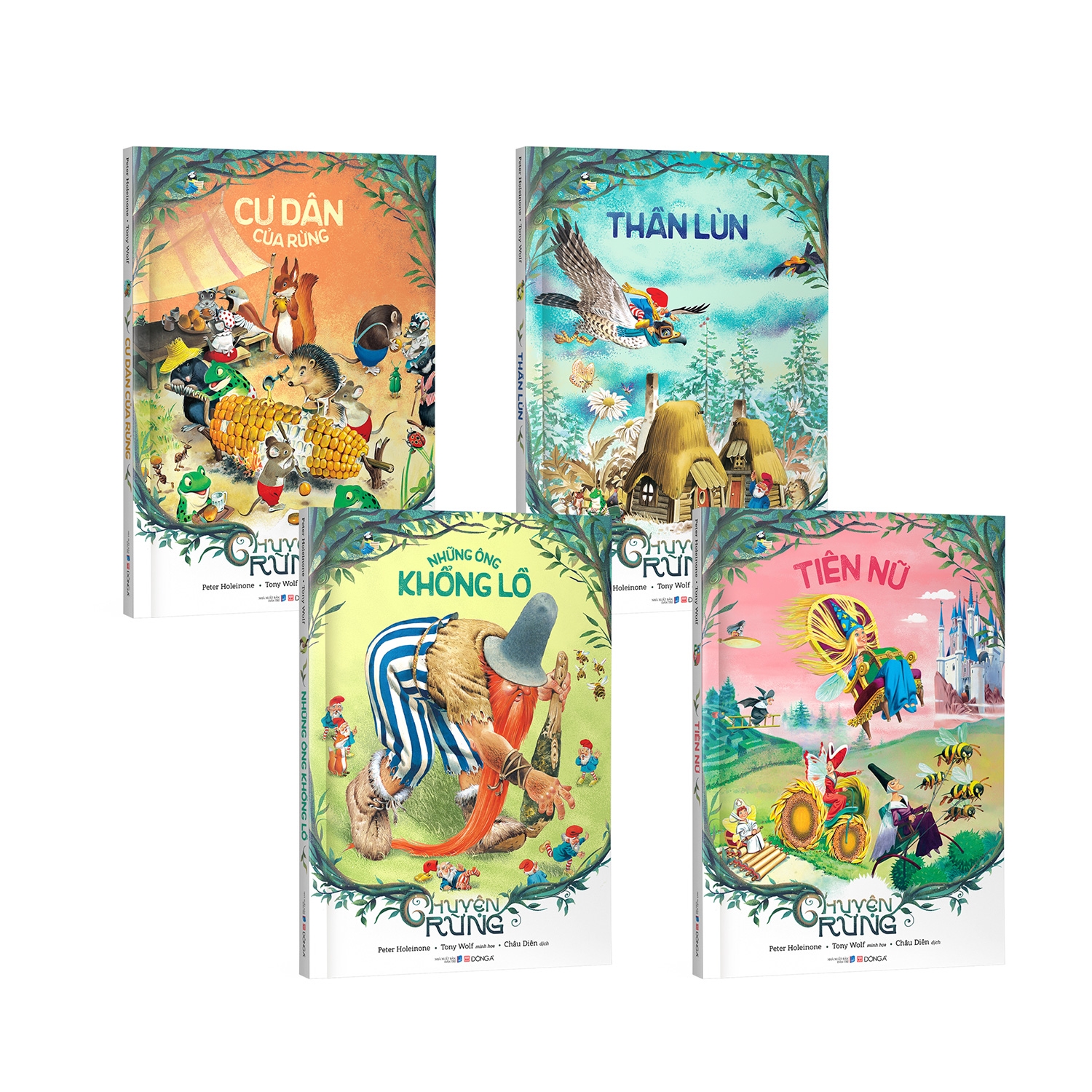 combo sách chuyện rừng (bộ 4 cuốn) - Ảnh 2