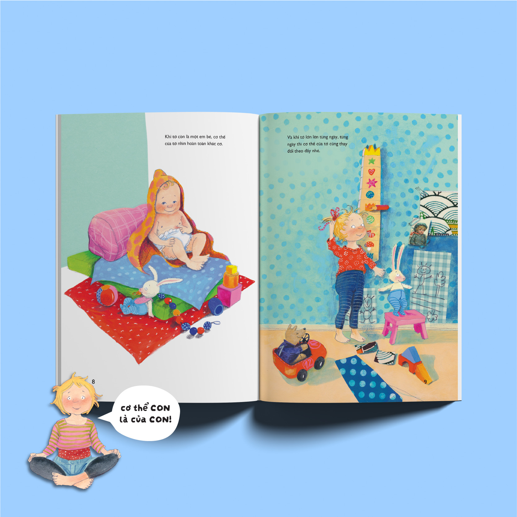 Combo Sách Con Có Thể Tự Bảo Vệ Mình - Con Không Bao Giờ Đi Lạc + Cơ Thể Con Là Của Con + Con Không Bao Giờ Đi Cùng Người Lạ (Bộ 3 Cuốn) - Tặng Kèm Sticker - Ảnh 7