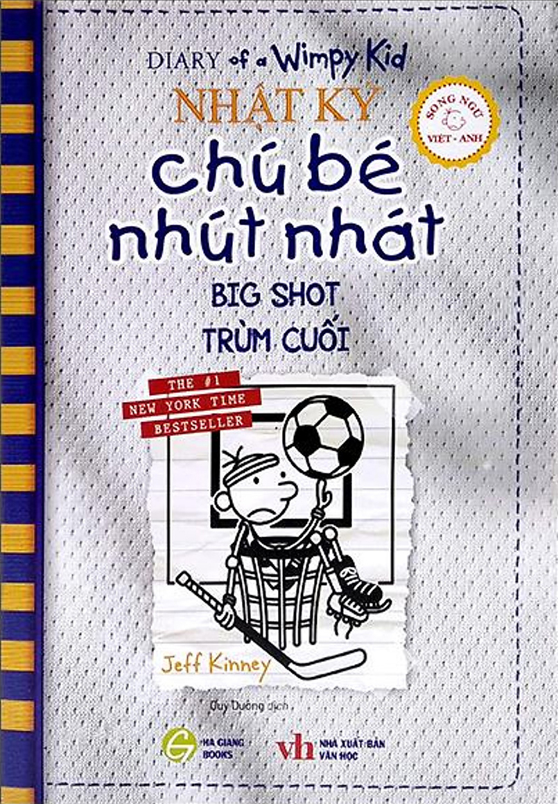 combo sách diary of a wimpy kid - nhật ký chú bé nhút nhát - song ngữ việt-anh: tập 1 - 18 (bộ 18 cuốn) - Ảnh 17