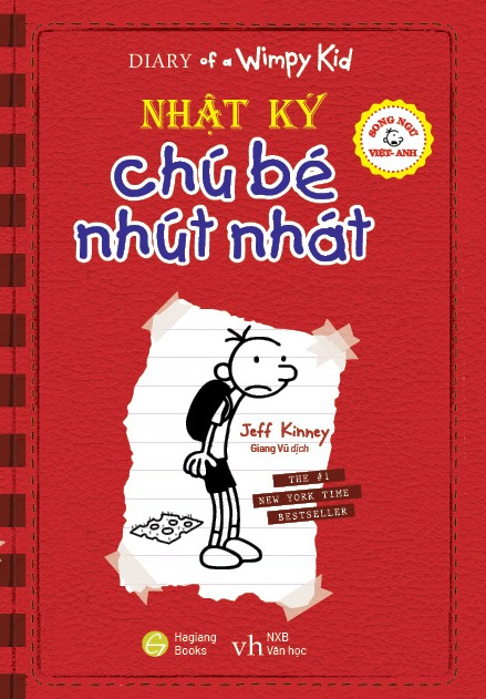 combo sách diary of a wimpy kid - nhật ký chú bé nhút nhát - song ngữ việt-anh: tập 1 - 18 (bộ 18 cuốn) - Ảnh 4