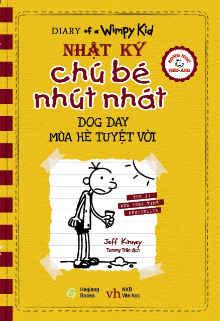 combo sách diary of a wimpy kid - nhật ký chú bé nhút nhát - song ngữ việt-anh: tập 1 - 18 (bộ 18 cuốn) - Ảnh 5