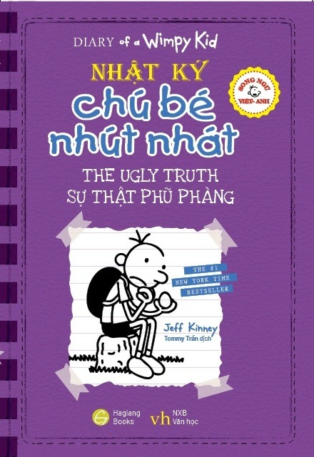 combo sách diary of a wimpy kid - nhật ký chú bé nhút nhát - song ngữ việt-anh: tập 1 - 18 (bộ 18 cuốn) - Ảnh 6