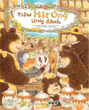 combo sách ehon nhật bản bìa cứng - tiệm bánh mỳ lừng danh + tiệm súp lừng danh + tiệm mật ong lừng danh bộ 3 cuốn) - Ảnh 10