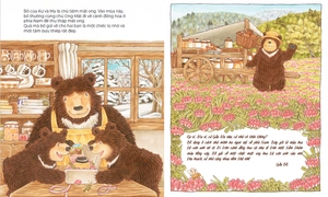 combo sách ehon nhật bản bìa cứng - tiệm bánh mỳ lừng danh + tiệm súp lừng danh + tiệm mật ong lừng danh bộ 3 cuốn) - Ảnh 13