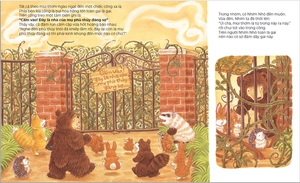 combo sách ehon nhật bản bìa cứng - tiệm bánh mỳ lừng danh + tiệm súp lừng danh + tiệm mật ong lừng danh bộ 3 cuốn) - Ảnh 9