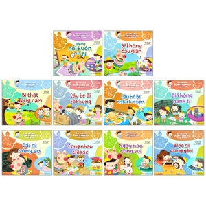 combo sách em học cách quản lí cảm xúc của mình (bộ 10 cuốn)
